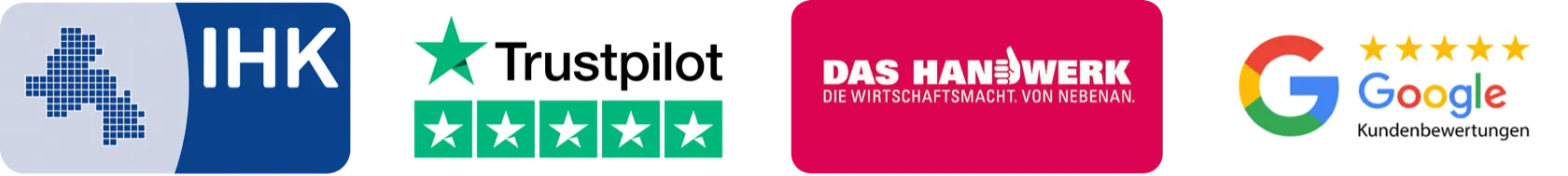 Familien-Meisterbetrieb seit 1984 · HWK Berlin Reg.-Nr. B-26-08743 · Nach DIN VDE 0100 · Berufshaftpflicht 5 Mio €